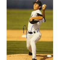 Justin Garcia Fullerton Titans Signed 11x14 Glossy Photo JSA Authenticated