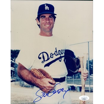 Steve Garvey Los Angeles Dodgers Signed 8x10 Glossy Photo JSA Authenticated