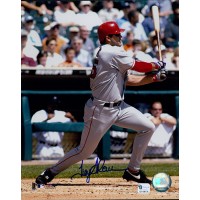 Troy Glaus Anaheim Angels Signed 8x10 Glossy Photo Global Authenticated