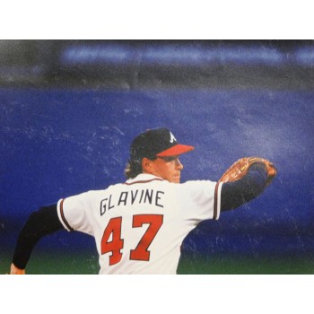Tom Glavine Atlanta Braves Signed 16x20 Matte Photo Upper Deck Authenticated UDA