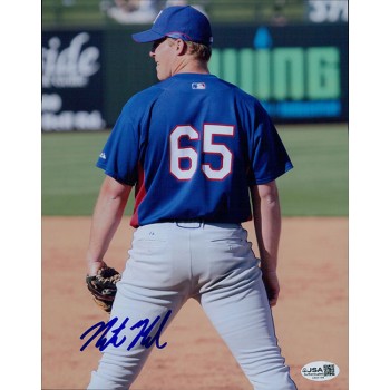 Nate Gold Texas Rangers Signed 8x10 Glossy Photo JSA Authenticated Nate Gold Texas Rangers Signed 8x10 Glossy Photo JSA Authenticated