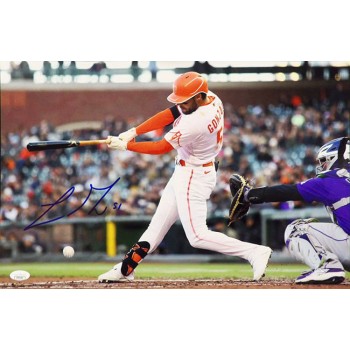 Luis Gonzalez San Francisco Giants Signed 12x18 Glossy Photo JSA Authenticated