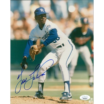 Tom Gordon Kansas City Royals Signed 8x10 Glossy Photo JSA Authenticated