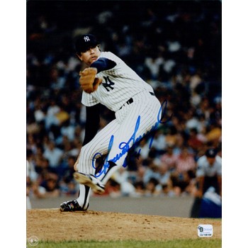 Goose Gossage New York Yankees Signed 8x10 MLB Glossy Photo Global Authenticated