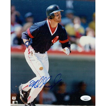 Mike Greenwell Boston Red Sox Signed 8x10 Glossy Photo JSA Authenticated