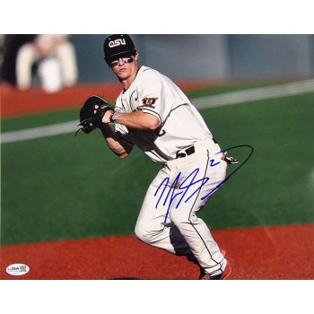 Cadyn Grenier Oregon State Beavers Signed 11x14 Glossy Photo JSA Authenticated