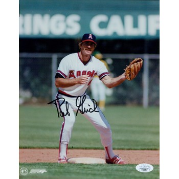 Bobby Grich California Angels Signed 8x10 Glossy Photo JSA Authenticated