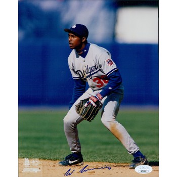 Wilton Guerrero Los Angeles Dodgers Signed 8x10 Glossy Photo JSA Authenticated