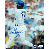 Chris Gwynn Los Angeles Dodgers Signed 8x10 Glossy Photo JSA Authenticated