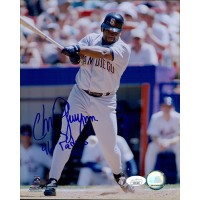 Chris Gwynn San Diego Padres Signed 8x10 Glossy Photo JSA Authenticated