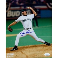 Greg Halama Seattle Mariners Signed 8x10 Glossy Photo JSA Authenticated