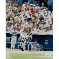 Jeff Hamilton Los Angeles Dodgers Signed 8x10 Glossy Photo JSA Authenticated
