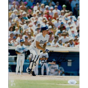 Jeff Hamilton Los Angeles Dodgers Signed 8x10 Glossy Photo JSA Authenticated