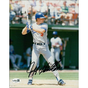 Jeff Hamilton Los Angeles Dodgers Signed 8x10 Glossy Photo JSA Authenticated Jeff Hamilton Los Angeles Dodgers Signed 8x10 Glossy Photo JSA Authenticated