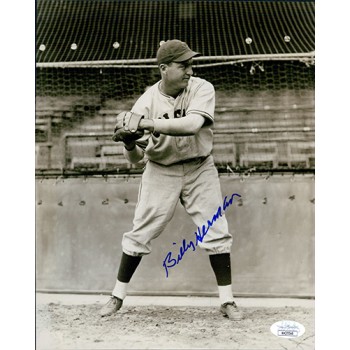 Billy Herman Chicago Cubs Signed 8x10 Glossy Photo JSA Authenticated