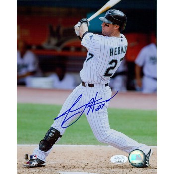 Jeremy Hermida Florida Marlins Signed 8x10 Glossy Photo JSA Authenticated