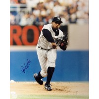 Orlando Hernandez New York Yankees Signed 16x20 Glossy Photo JSA Authenticated