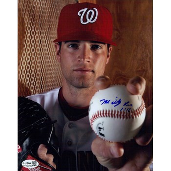 Mike Hinckley Washington Nationals Signed 8x10 Glossy Photo JSA Authenticated Mike Hinckley Washington Nationals Signed 8x10 Glossy Photo JSA Authenticated