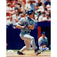 Todd Hollandsworth Los Angeles Dodgers Signed 8x10 Glossy Photo JSA Authentic