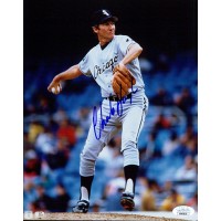 Charlie Hough Chicago White Sox Signed 8x10 Glossy Photo JSA Authenticated