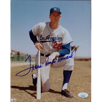 Frank Hondo Howard Los Angeles Dodgers Signed 8x10 Glossy Photo JSA Authentic