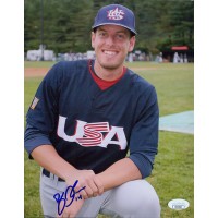 Brett Hunter Team USA Signed 8x10 Glossy Photo JSA Authenticated