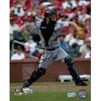 Chris Iannetta Colorado Rockies Signed 8x10 Glossy Photo MLB Authenticated
