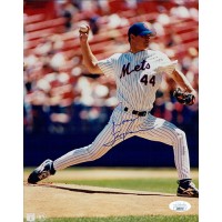 Jason Isringhausen New York Mets Signed 8x10 Glossy Photo JSA Authenticated