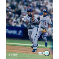 Cesar Izturis Los Angeles Dodgers Signed 8x10 Glossy Photo JSA Authenticated