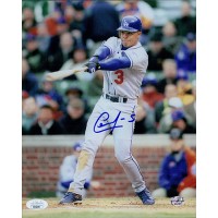 Cesar Izturis Los Angeles Dodgers Signed 8x10 Glossy Photo JSA Authenticated
