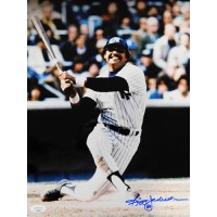 Reggie Jackson New York Yankees Signed 11x14 Glossy Photo JSA Authenticated