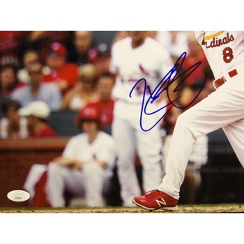 Ryan Jackson St. Louis Cardinals Signed 12x18 Glossy Photo JSA Authenticated