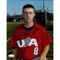 Brian Jeroloman Team USA Signed 8x10 Glossy Photo JSA Authenticated