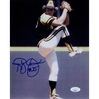 Randy Jones San Diego Padres Signed 8x10 Glossy Photo JSA Authenticated