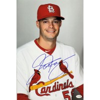 Joe Kelly Team St. Louis Cardinals Signed 12x18 Glossy Photo JSA Authenticated