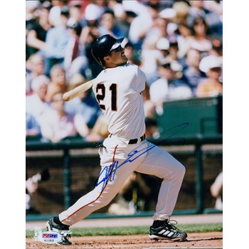 Jeff Kent San Francisco Giants Signed 8x10 Glossy Photo PSA Authenticated