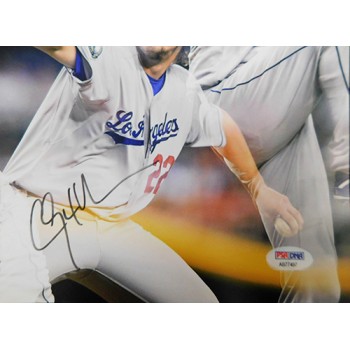 Clayton Kershaw LA Dodgers Signed 11x14 Matte Photo PSA/DNA Authenticated