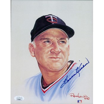 Harmon Killebrew Minnesota Twins Signed 8x10 Card Stock Photo JSA Authenticated