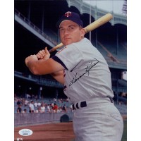 Harmon Killebrew Minnesota Twins Signed 8x10 Glossy Photo JSA Authenticated