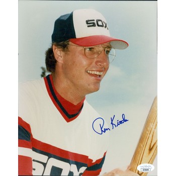 Ron Kittle Chicago White Sox Signed 8x10 Glossy Photo JSA Authenticated