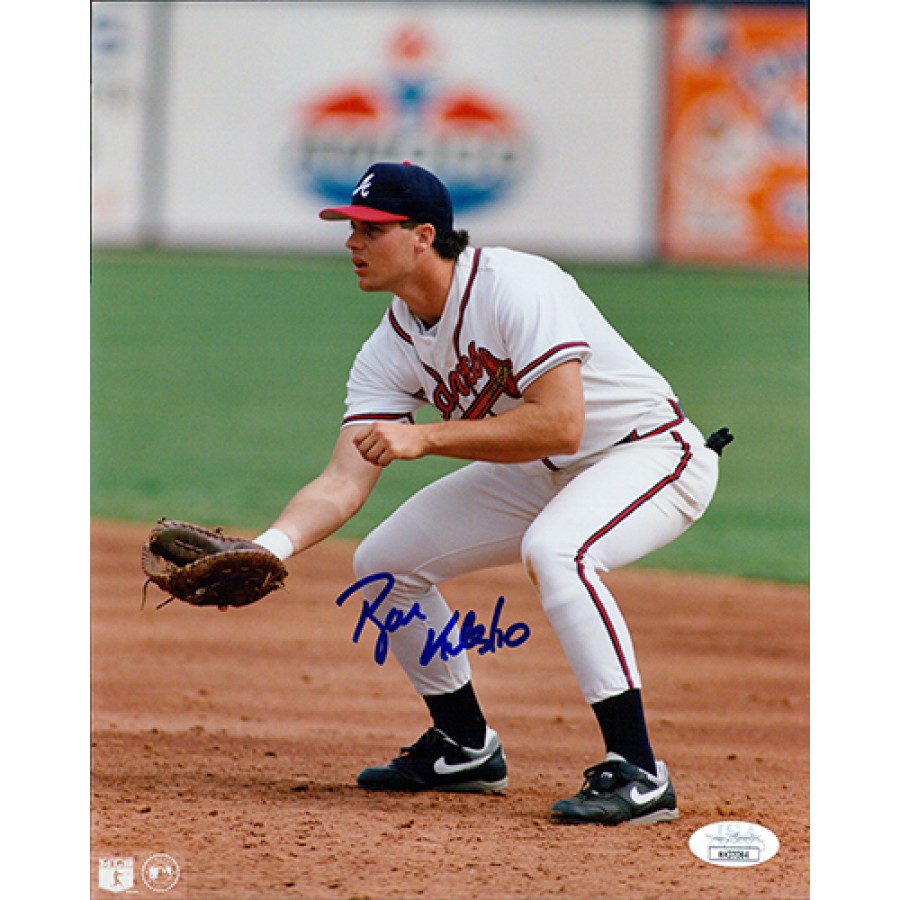 Ryan Klesko Atlanta Braves Signed Complete February 1992 