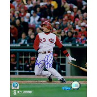 Jason LaRue Cincinnati Reds Signed 8x10 Glossy Photo MLB TRISTAR Authenticated