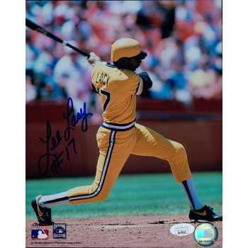 Lee Lacy Pittsburgh Pirates Signed 8x10 Glossy Photo JSA Authenticated