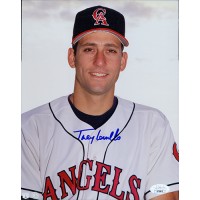 Torey Lovullo California Angels Signed 8x10 Glossy Photo JSA Authenticated