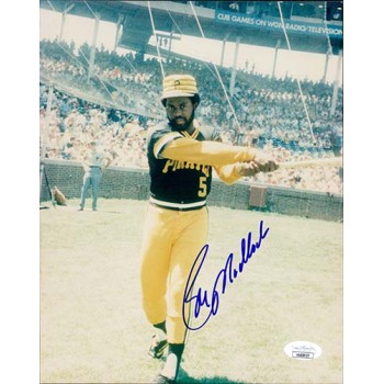 Bill Madlock Pittsburgh Pirates Signed 8x10 Glossy Photo JSA Authenticated