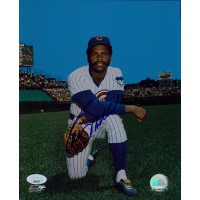 Bill Madlock Chicago Cubs Signed 8x10 Glossy Photo JSA Authenticated