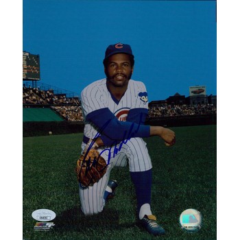 Bill Madlock Chicago Cubs Signed 8x10 Glossy Photo JSA Authenticated