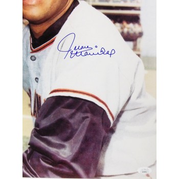 Juan Marichal San Francisco Giants Signed 16x20 Glossy Photo JSA Authenticated