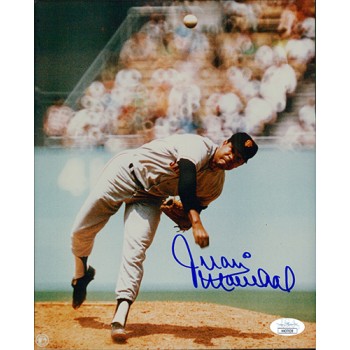 Juan Marichal San Francisco Giants Signed 8x10 Glossy Photo JSA Authenticated