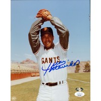 Juan Marichal San Francisco Giants Signed 8x10 Glossy Photo JSA Authenticated